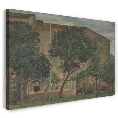 Leinwandbild Walter Crane - Italienisches Bauernhaus
