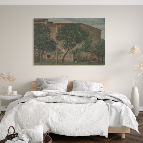 Leinwandbild Walter Crane - Italienisches Bauernhaus