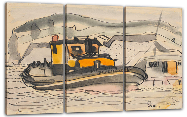 Leinwandbild Arthur Dove - Studie für "Die 'Bessie' von New York"