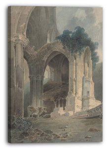 Leinwandbild John Verkaufen Cotman - Rievaulx Abtei, Yorkshire