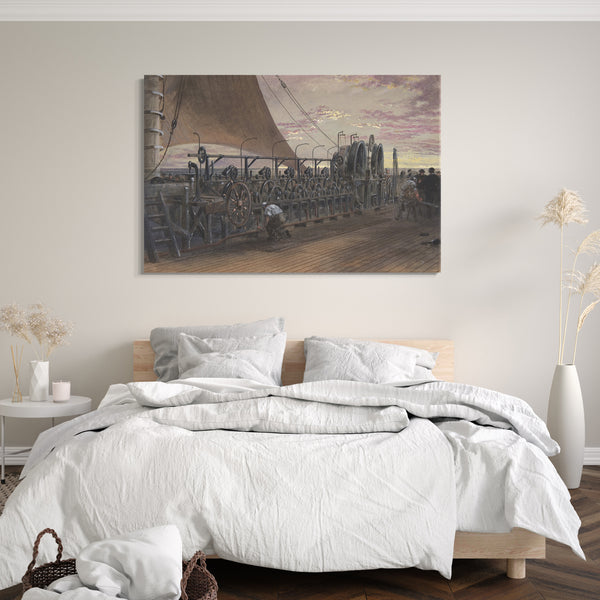 Leinwandbild Robert Charles Dudley - Die Auszahlungsmaschinerie im Stern des Großen Ostens