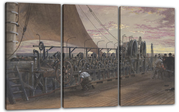 Leinwandbild Robert Charles Dudley - Die Auszahlungsmaschinerie im Stern des Großen Ostens