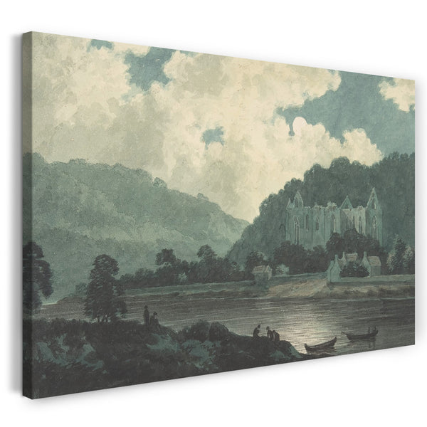 Leinwandbild John "Warwick" Smith - Tintern Abbey bei Mondschein