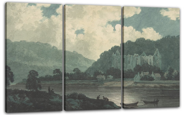 Leinwandbild John "Warwick" Smith - Tintern Abbey bei Mondschein