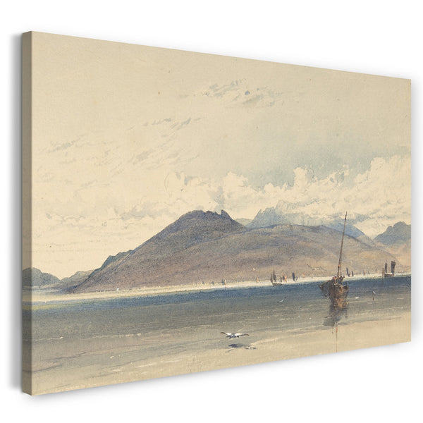 Leinwandbild Thomas Miles Richardson - Insel Arran, früher Morgen