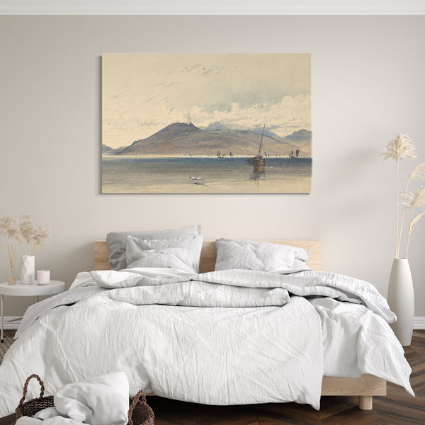 Leinwandbild Thomas Miles Richardson - Insel Arran, früher Morgen