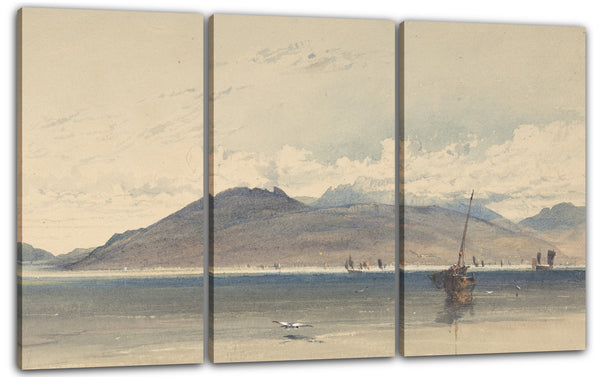 Leinwandbild Thomas Miles Richardson - Insel Arran, früher Morgen