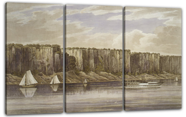 Leinwandbild Das Hudson River Portfolio - Palisades (Nr. 19, Hudson River Portfolio)
