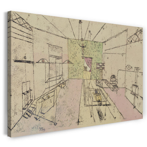 Leinwandbild Paul Klee - Phantomperspektive