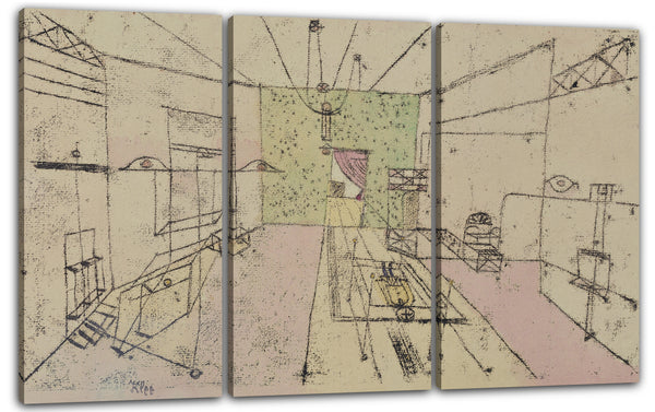 Leinwandbild Paul Klee - Phantomperspektive