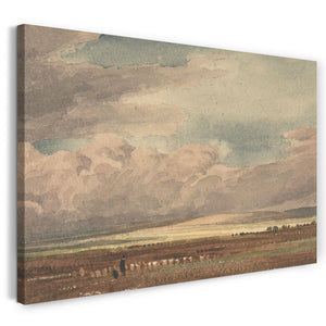 Leinwandbild William Turner von Oxford - Salisbury Plain mit alten Sarum in der Ferne, Wiltshire