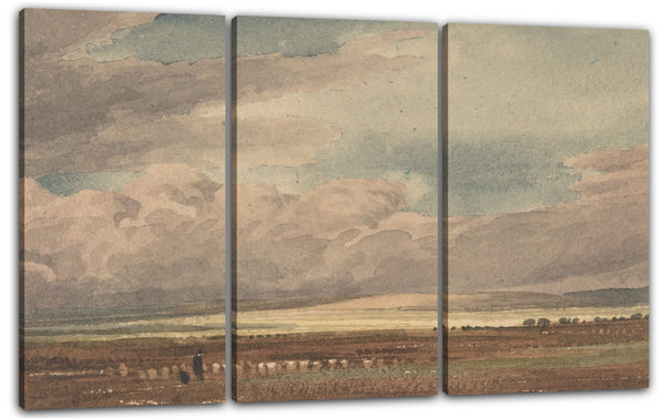 Leinwandbild William Turner von Oxford - Salisbury Plain mit alten Sarum in der Ferne, Wiltshire