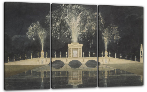 Leinwandbild ca. 1813 - Verlobung von Prinzessin Charlotte mit Wilhelm von Oranien, London, 1813