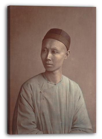 Leinwandbild Raimund von Stillfried - Interprete de la Legation für die Austro Hongroise