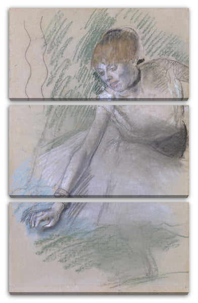 Leinwandbild Edgar Degas - Tänzer