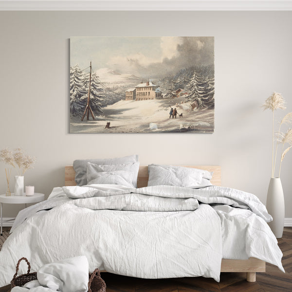 Leinwandbild Sir William Howard Russell - Der Atlantische Fernschreiber