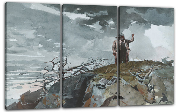 Leinwandbild Nach Winslow Homer - Die Ostküste