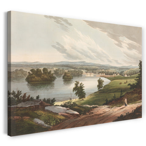 Leinwandbild Das Hudson River Portfolio - Fort Edward (Nr. 10 des Hudson River Portfolios)