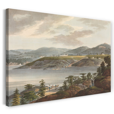 Leinwandbild Das Hudson River Portfolio - West Point (Nr. 16 des Hudson River Portfolios)
