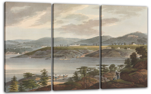 Leinwandbild Das Hudson River Portfolio - West Point (Nr. 16 des Hudson River Portfolios)