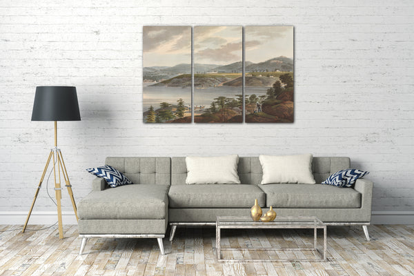 Leinwandbild Das Hudson River Portfolio - West Point (Nr. 16 des Hudson River Portfolios)
