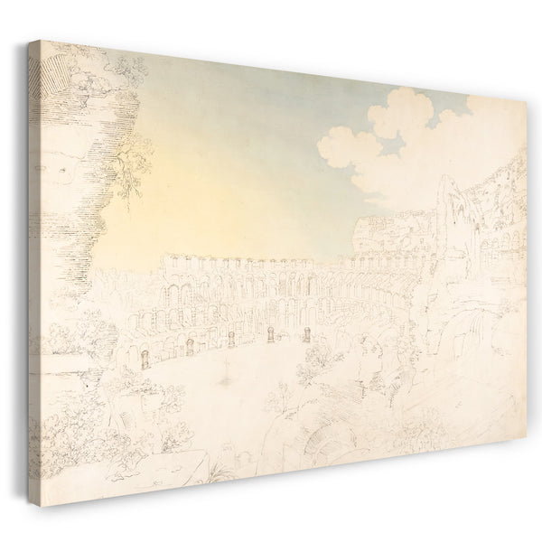 Leinwandbild Franz Kaisermann - Innenansicht des Kolosseums