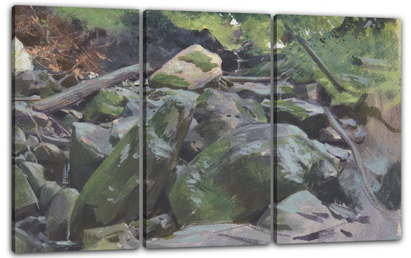 Leinwandbild Adolph Hirémy-Hirschl - Landschaft