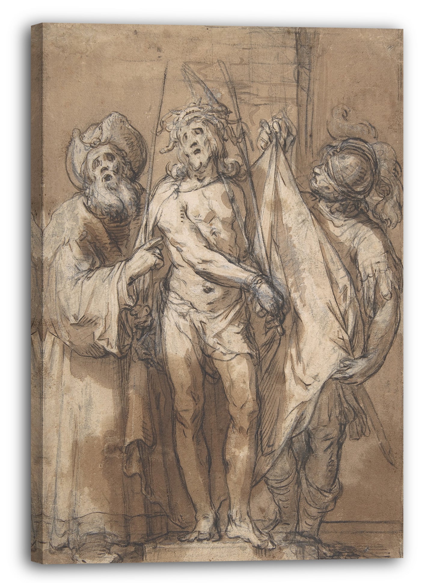 Leinwandbild Abraham Bloemaert - Ecce Homo