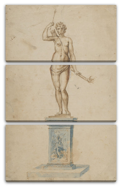 Leinwandbild Jacques Jonghelinck - Die Göttin Diana