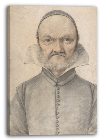 Leinwandbild Anonym, Französisch, 16. Jahrhundert - Portrait eines Mannes