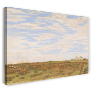 Leinwandbild Claude Monet - Landschaft