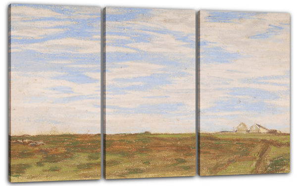 Leinwandbild Claude Monet - Landschaft