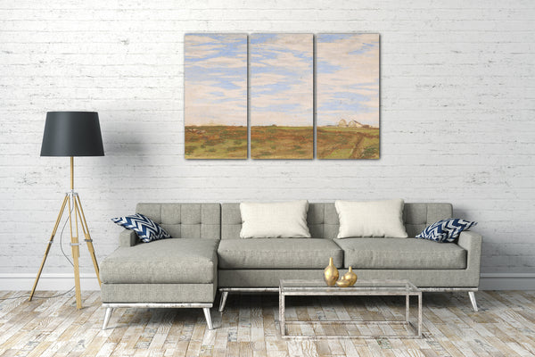 Leinwandbild Claude Monet - Landschaft