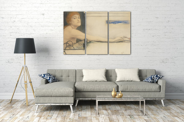 Leinwandbild Fernand Khnopff - Das Angebot