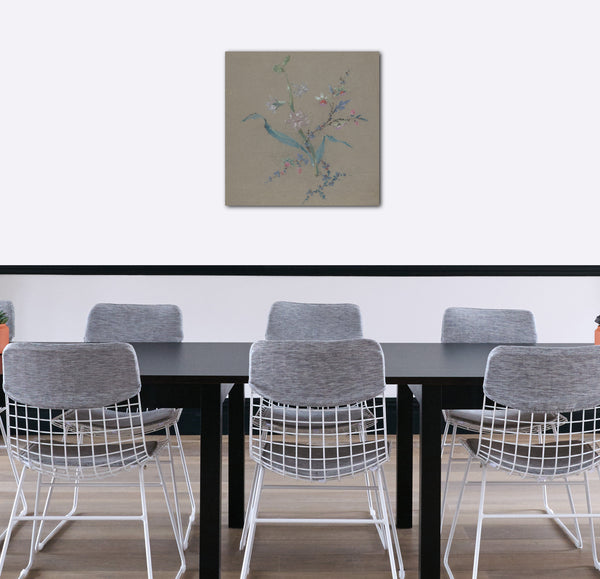 Leinwandbild Jean François Bony - Blumendesign
