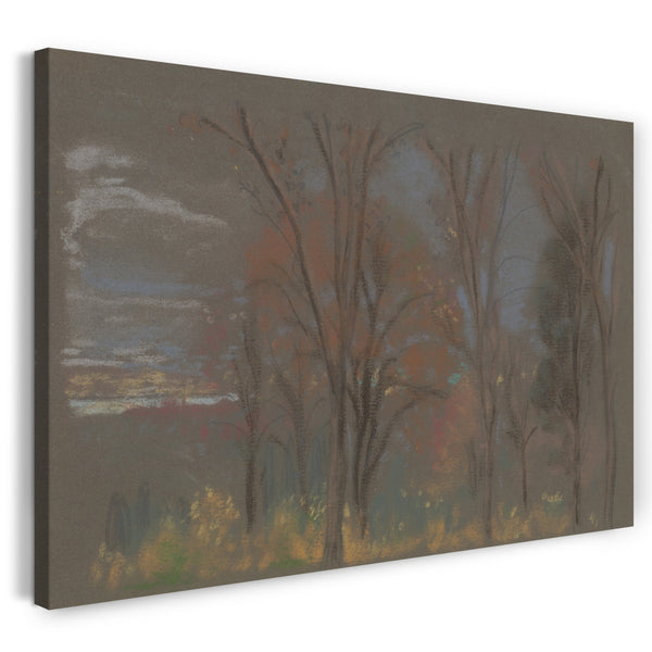 Leinwandbild Arthur B. Davies - Herbstwald
