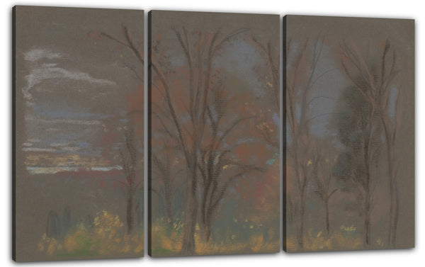 Leinwandbild Arthur B. Davies - Herbstwald