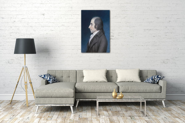 Leinwandbild James Sharples - Albert Gallatin