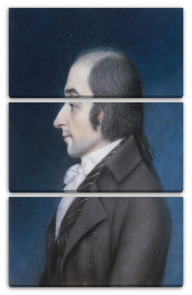 Leinwandbild James Sharples - Albert Gallatin