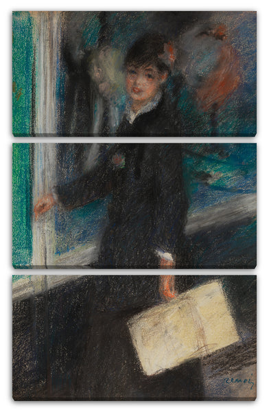 Leinwandbild Auguste Renoir - Der Hutmacher