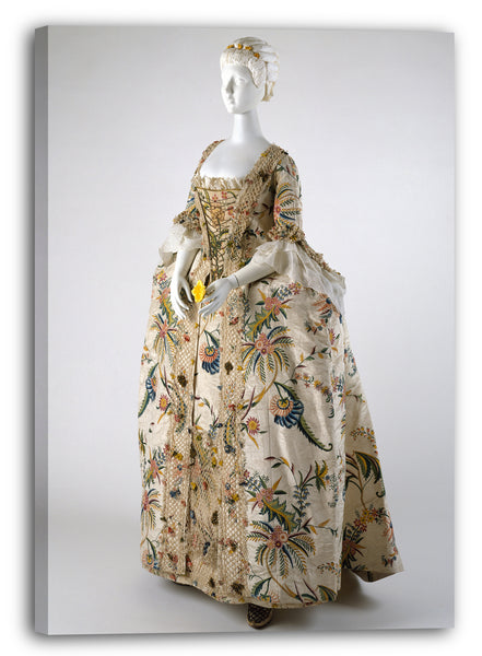 Leinwandbild 1740er Jahre - Robe à la Française