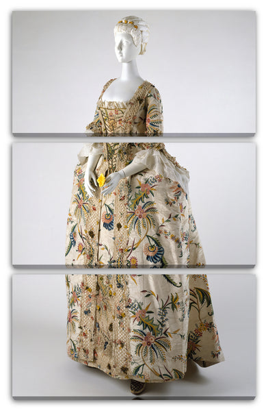 Leinwandbild 1740er Jahre - Robe à la Française