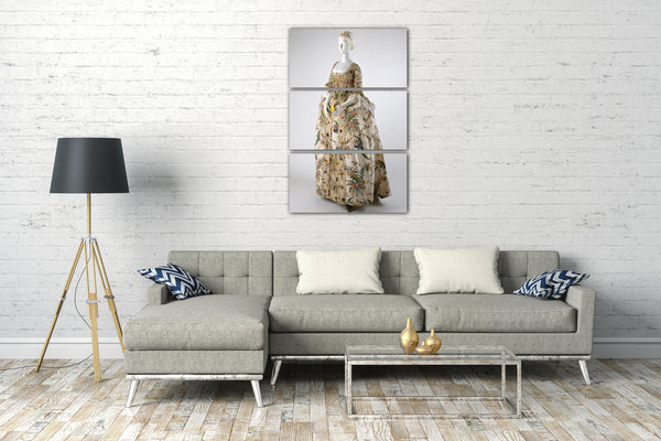 Leinwandbild 1740er Jahre - Robe à la Française