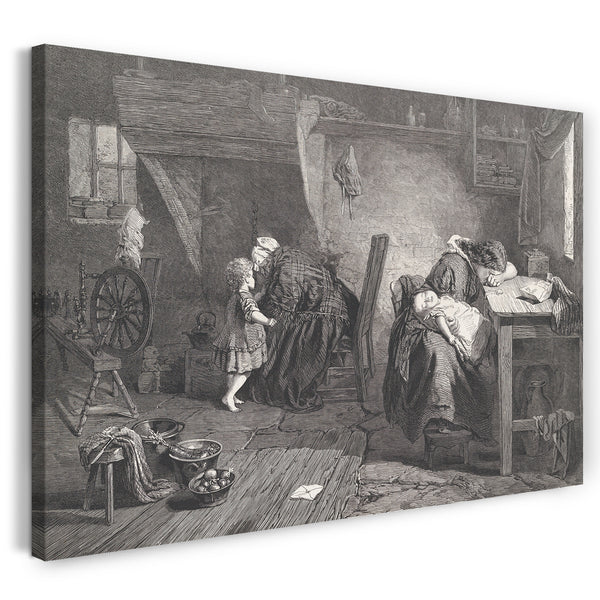 Leinwandbild Richard Schulleiter Leitch - Nach dem Sieg, aus "Illustrated London News"