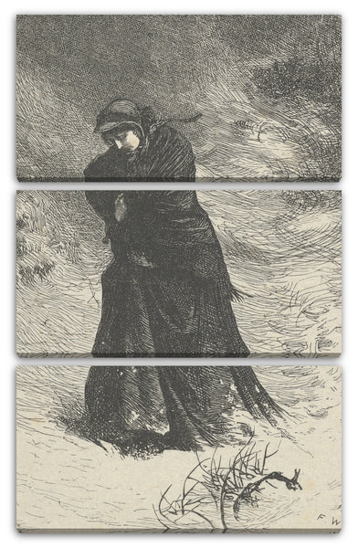 Leinwandbild Dalziel Brüder - Liebe im Tod (für "Gute Worte")