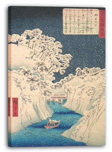 Leinwandbild Utagawa Hiroshige II - Ochanomizu