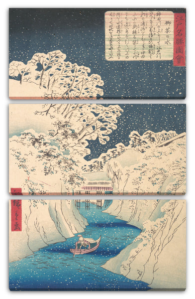 Leinwandbild Utagawa Hiroshige II - Ochanomizu