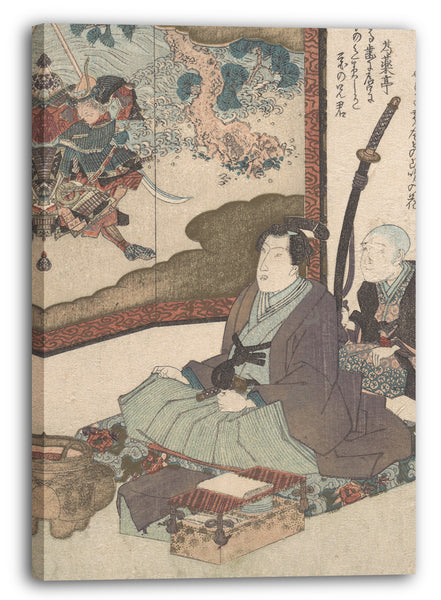 Leinwandbild Utagawa Kunisada - Drucken