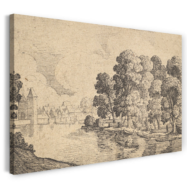 Leinwandbild Kleine Aussicht, 10er Set - Schiff-Mathe