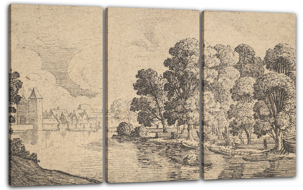 Leinwandbild Kleine Aussicht, 10er Set - Schiff-Mathe